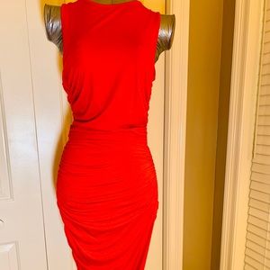 Rachel Pally Ruched Jersey Midi Dress Never Worn